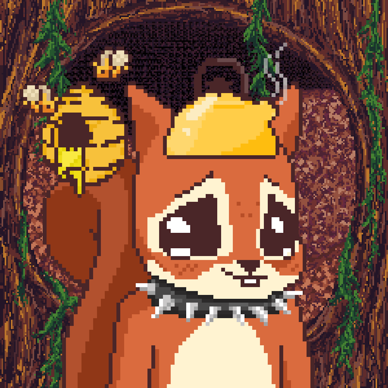 Pixel Squirrels #2182